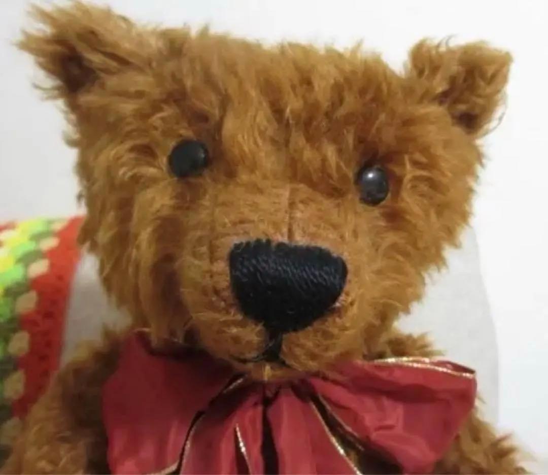 テディベア＊アンティークマ古いくまレトロビンテージカントリーサンアローぬいぐるみ
