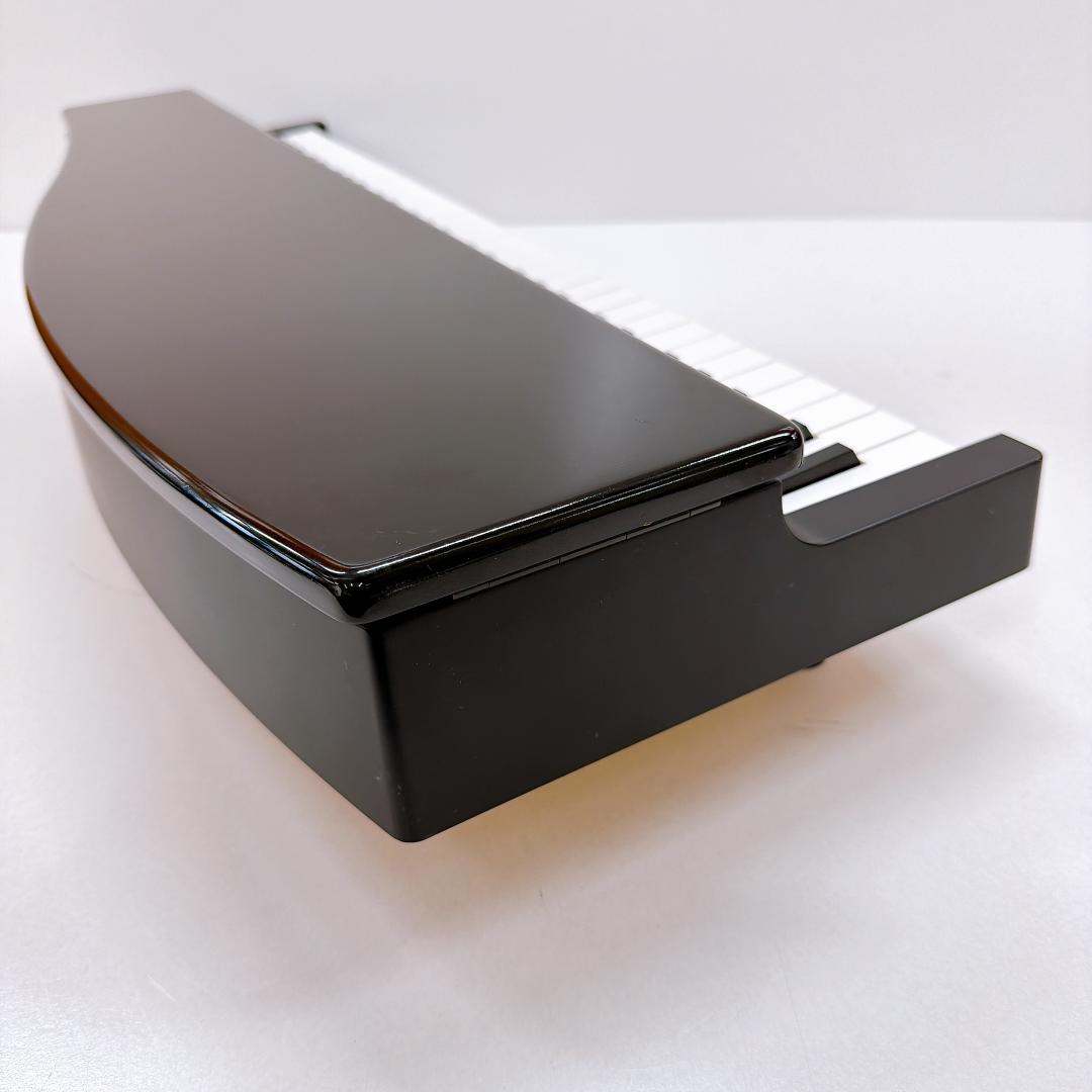 【良品】KORG コルグ MICROPIANO マイクロピアノ 黒 蓋　ペダル付