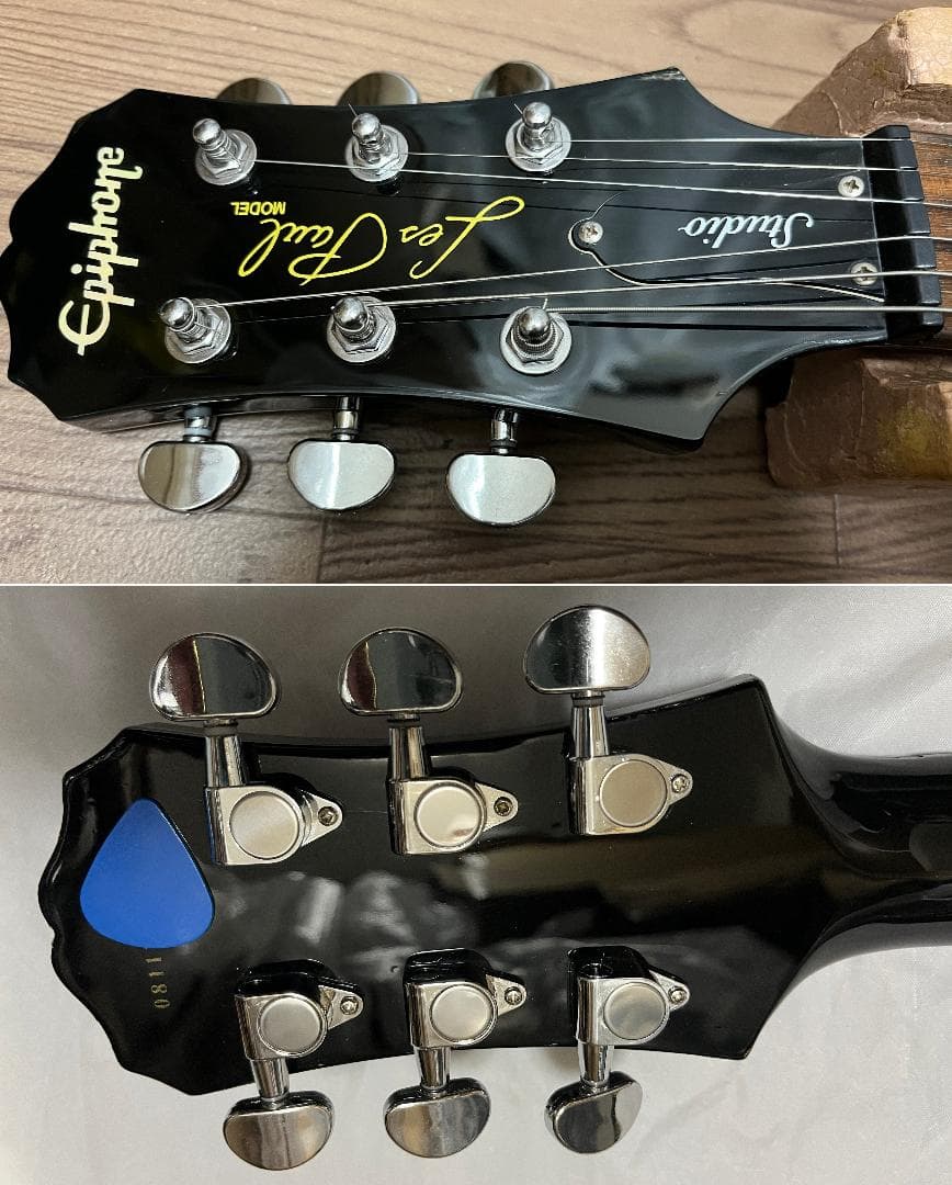 epiphone Les Paul Studio Black ケース付