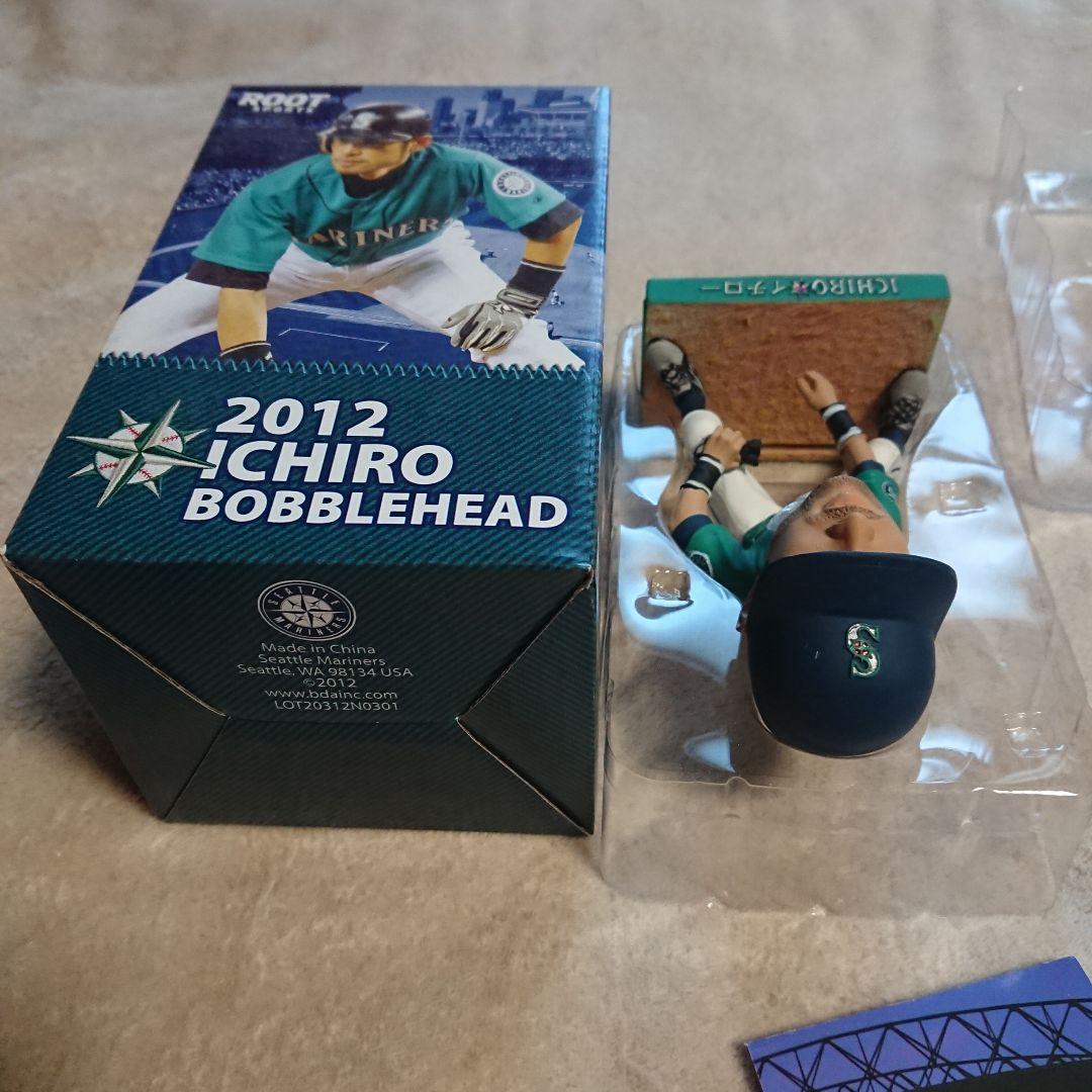 5】イチロー 2012年 球場配布 ボブルヘッドドール〈チケット付き〉