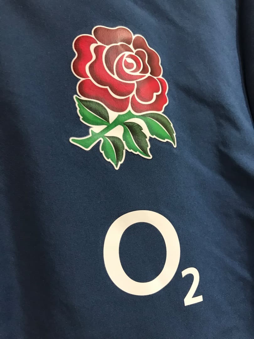 ラグビー イングランド代表 アンブロ アンセムジャケット 1/2 ジップ