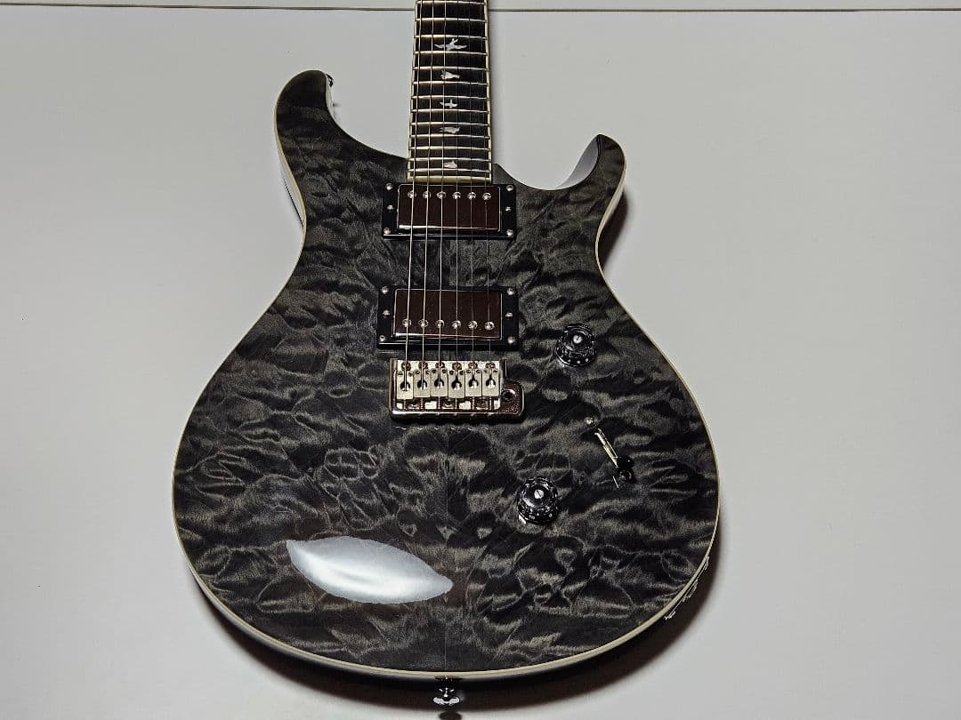 ギター PRS SE CUSTOM24 Quilt Gray Black