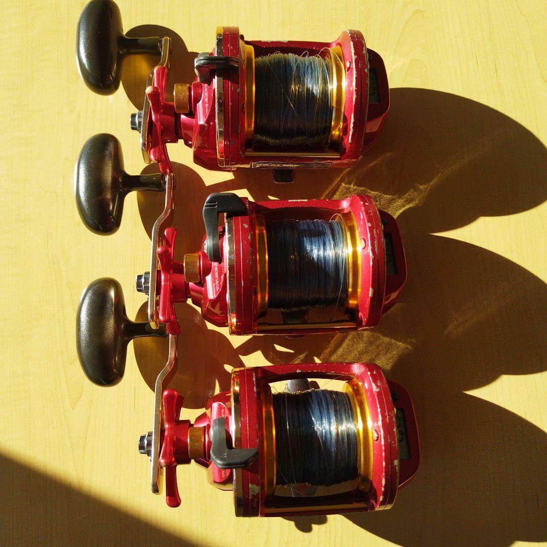 ダイワシーライン40遠投　3台　鯉釣り