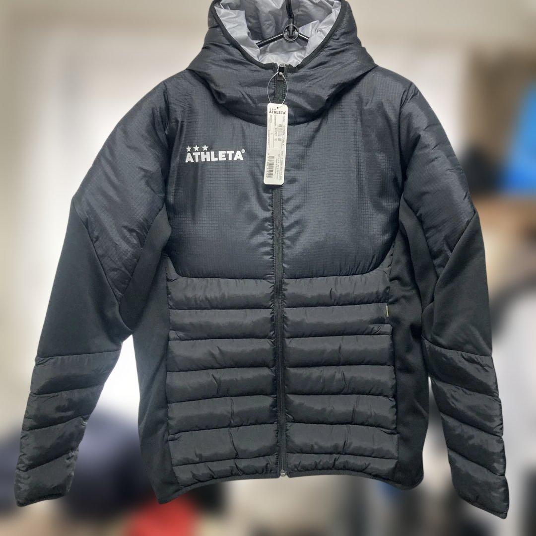 ATHLETA フード付きピステ 黒