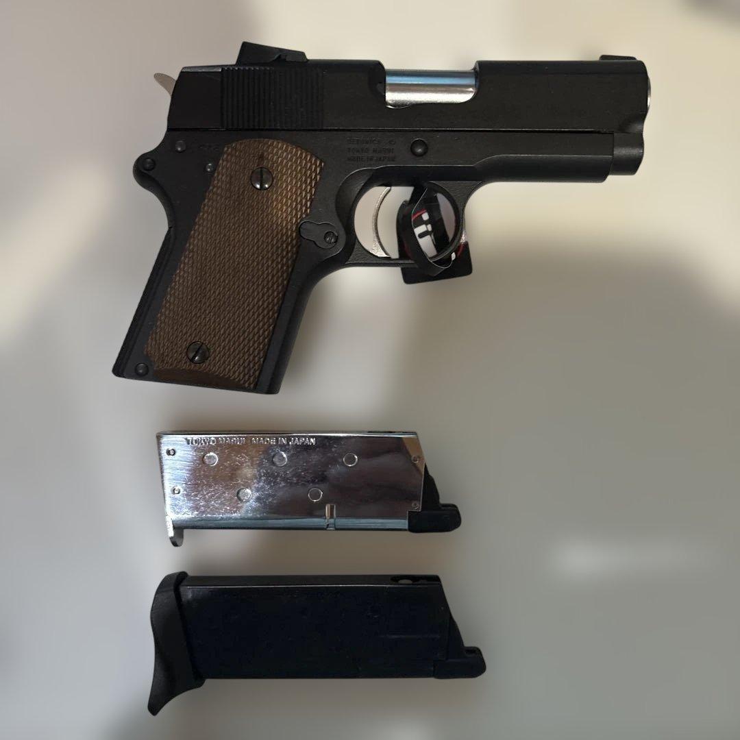 東京マルイ　デトニクス45 ガスブロ　AM45 マガジン付き　集光サイト変更