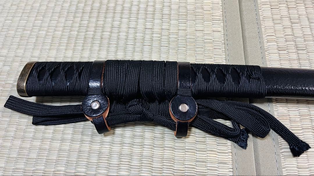 模造刀 大刀 武田二十四将 山本勘助佩刀 太刀 拵え 251012-3