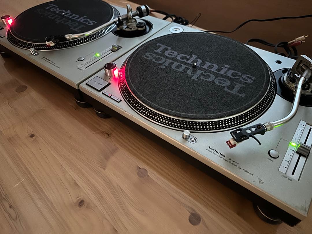 【美品】Technics SL-1200MK5 2台+付属品