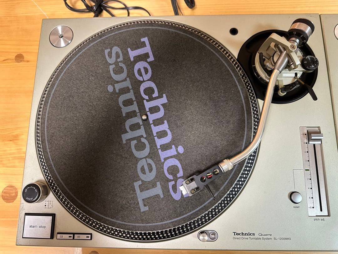 【美品】Technics SL-1200MK5 2台+付属品
