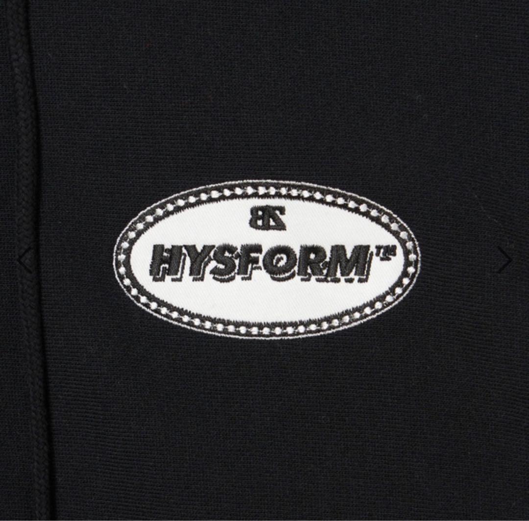 【E】　HYSFORM パーカー　ブラック