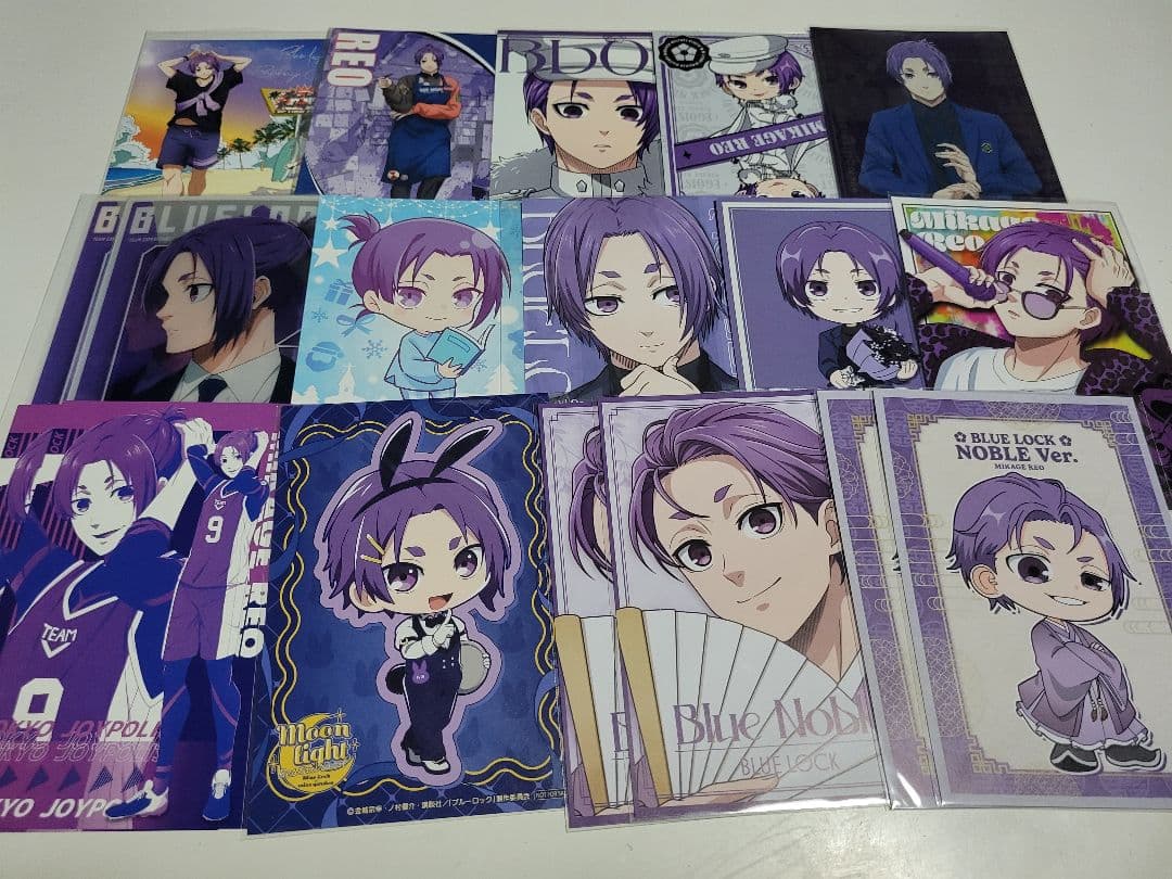 ブルーロック 御影玲王 ポストカード ポスカ 特典 凪 クリアカード クリカ