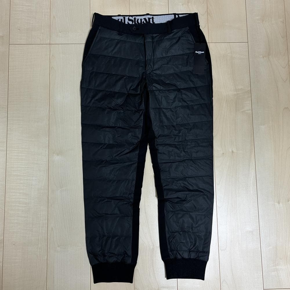 新品 Paul Stuart GOLF ダウンパディング ジョガーパンツ L