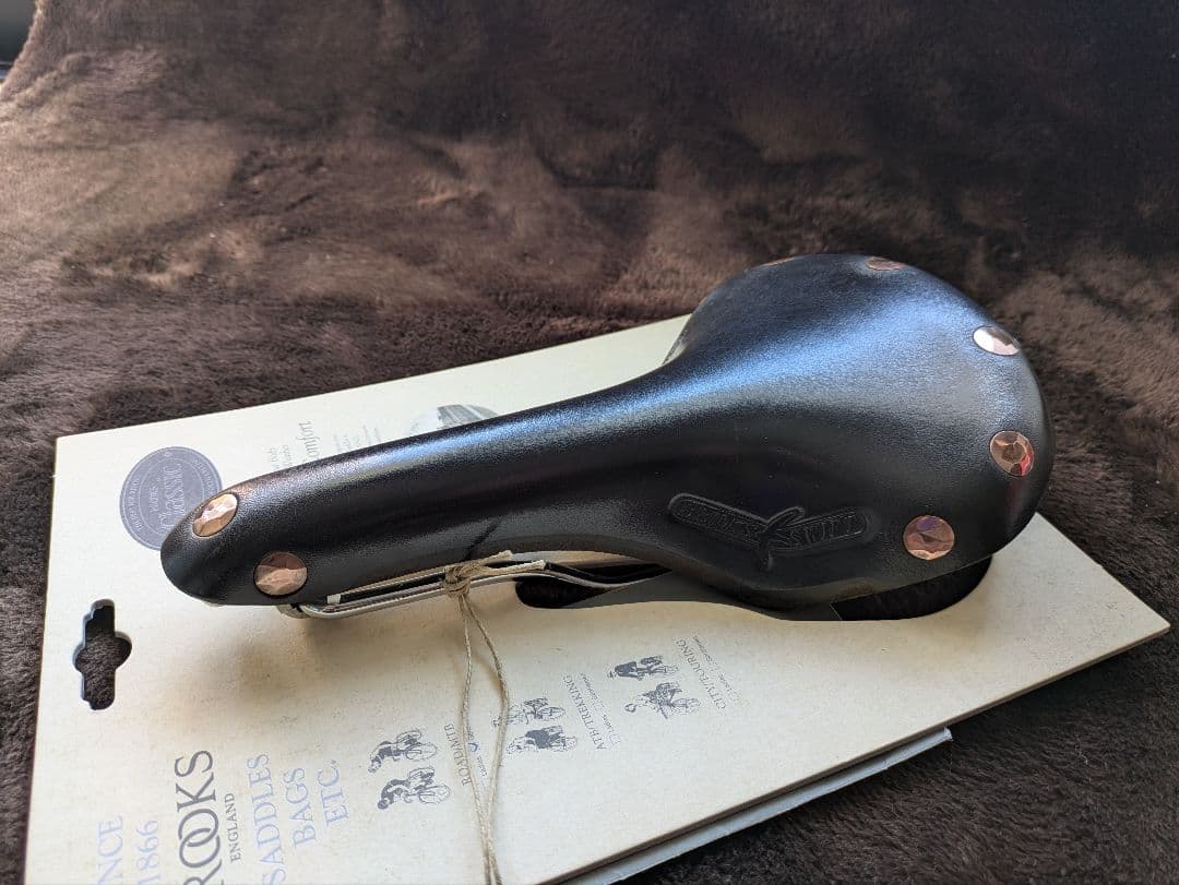 Brooks Swift ブルックス スイフト 銅鋲　天然皮革　箱付き