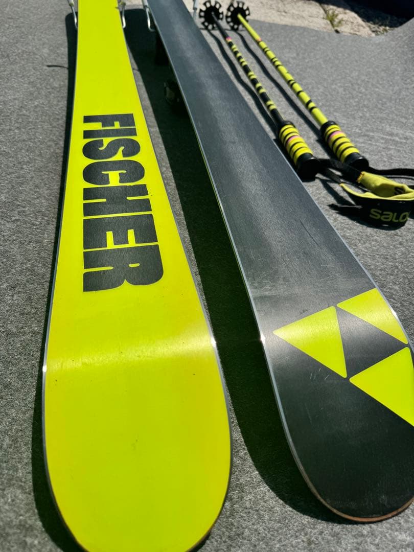 FISCHER NIGHTSTICK 163cm ３点セット