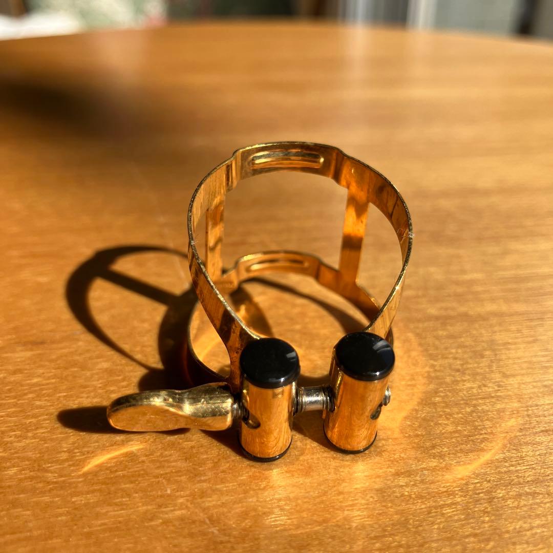 クラリネットリガチャー ゴールド