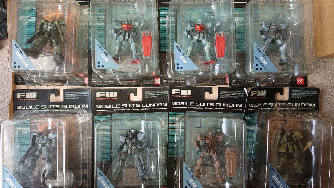 FW モビルスーツガンダム 37体セット+1体