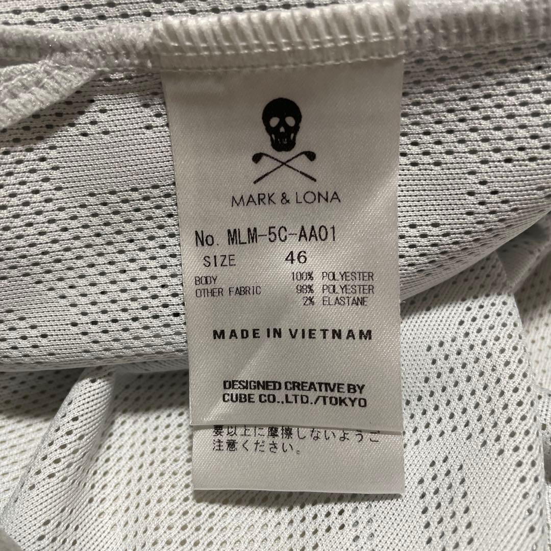 マークアンドロナ　モックネックシャツ