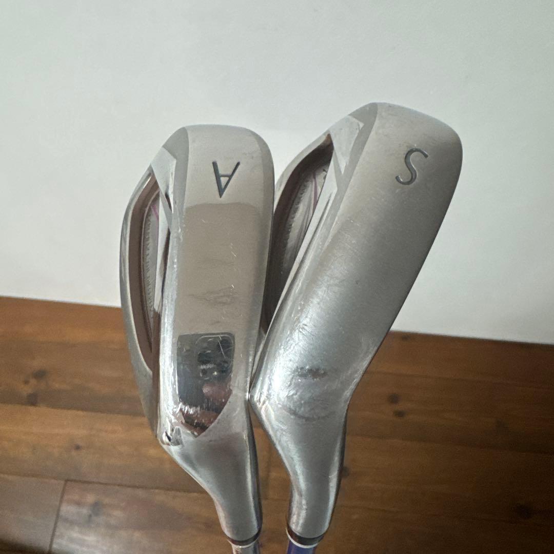 ゼクシオ　レディース　AW SW フレックスL アイアン　mp1100l