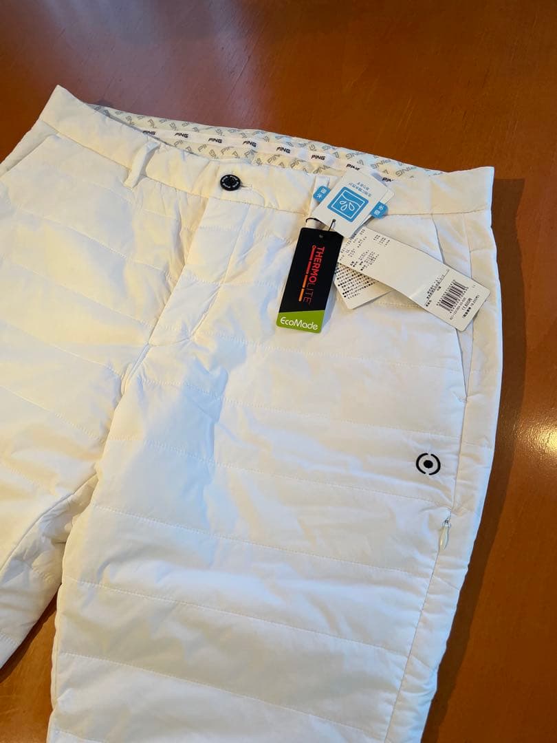 【新品】PING　ゴルフパンツ冬物　サイズLL 定価１７６００円(税込）