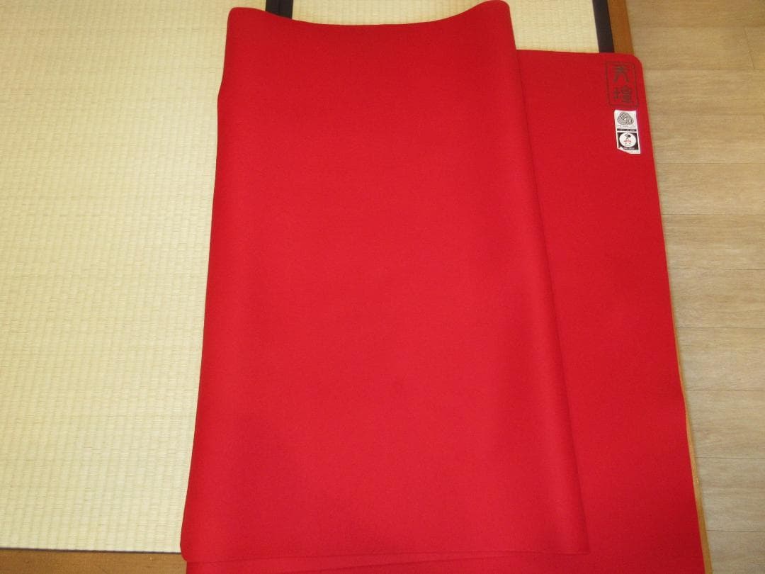 専用です 送料込【逢絢亭】茶道具 天壇毛氈 赤 大幅サイズ 日本フェルト製 紙箱