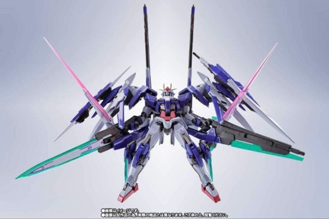 ダブルオーザンライザーセブンソード+GNソードIIブラスターセット