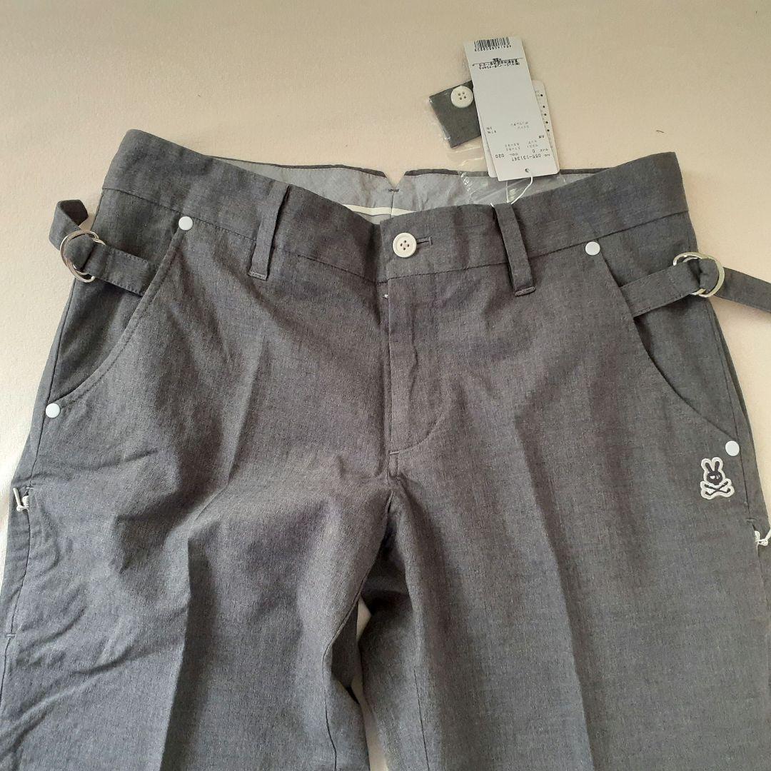 【未使用 】 パーリーゲイツ　レディース ゴルフウェア パンツ　グレー