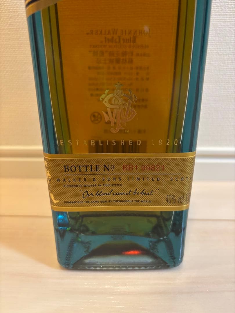 ウイスキー Johnnie Walker Blue Label 1L 40% 1000ml