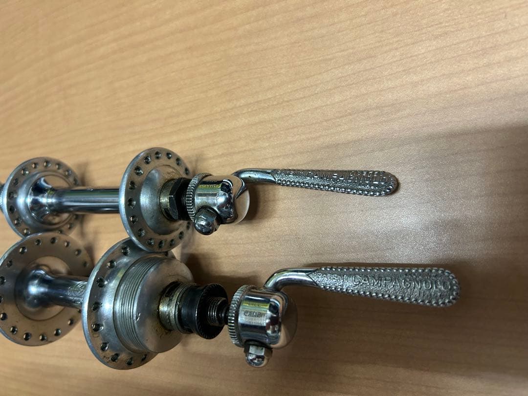 カンパニョーロ　継ぎハブ前後　ボスフリー　100/120　中古