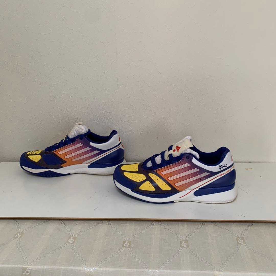 新品未使用　錦織圭　直筆サイン　アディダス　テニスシューズ　アディゼロ　フェザー