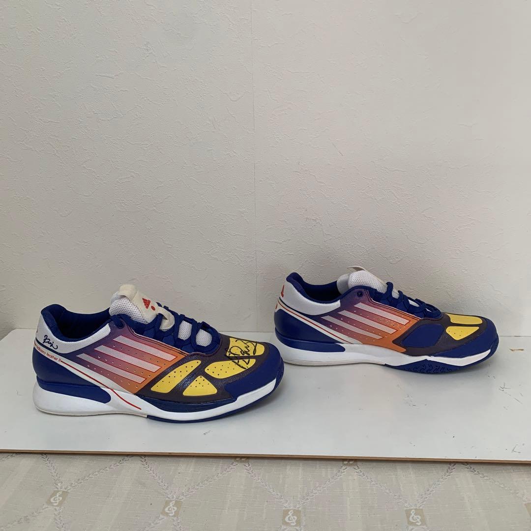 新品未使用　錦織圭　直筆サイン　アディダス　テニスシューズ　アディゼロ　フェザー