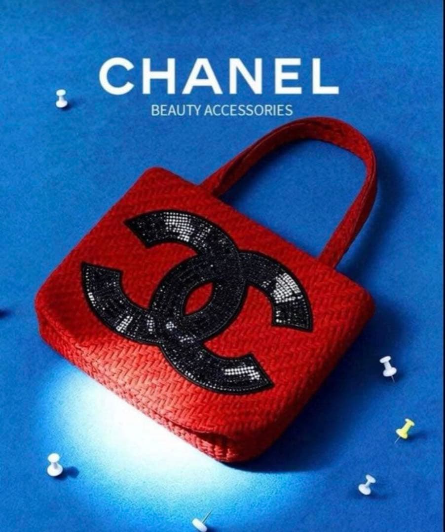 ま*ち様 新品未使用品✨CHANEL ビッグココマーク レッド　ノベルティ