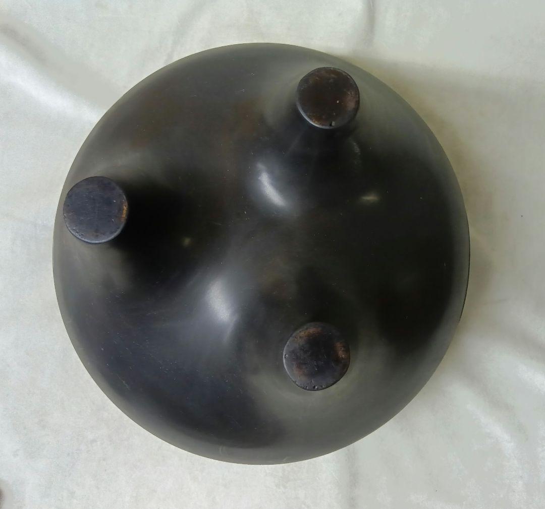 茶道具　唐銅朝鮮風炉　茶釜セット　レトロ　和室　伝統文化　真形釜　鉄瓶