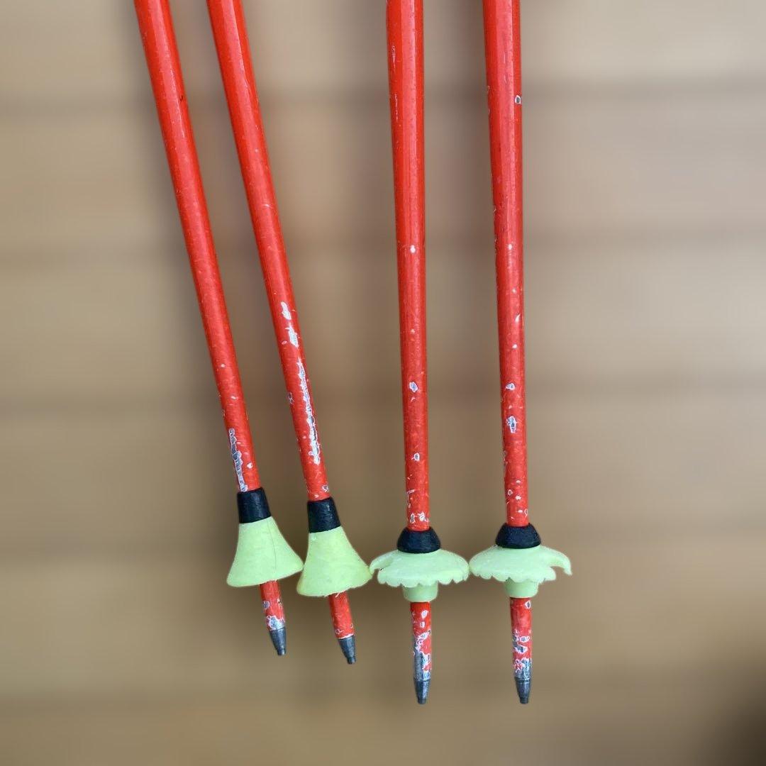 レキ　95cm 100cm ストック　アルペン 競技スキー　ポール　LEKI