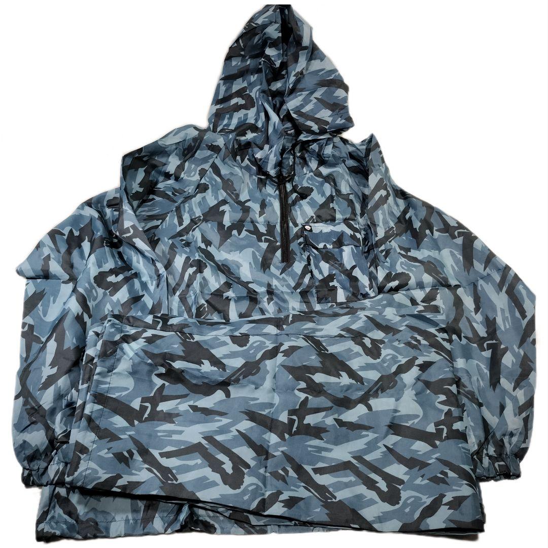 ロシア軍 実物 国内軍 NPO-SM製 СКЛОН-О 防風スーツ Lサイズ 青