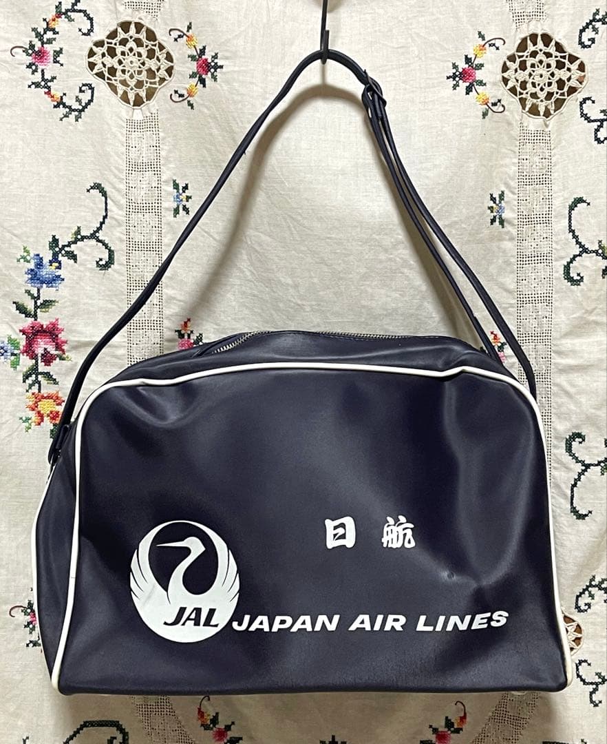 日本航空 JAL ビンテージ ショルダーバッグ 日本製