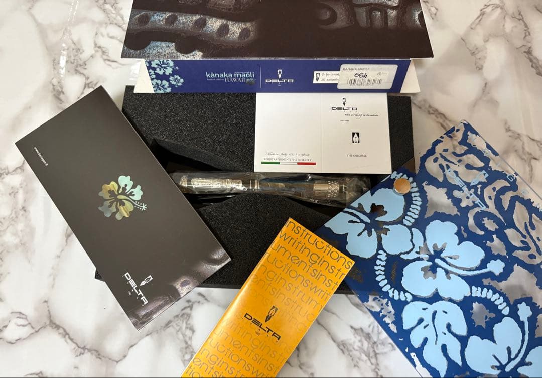 デルタ ボールペン KANAKA MAOLI カナカ マオリ ハワイ査定済み