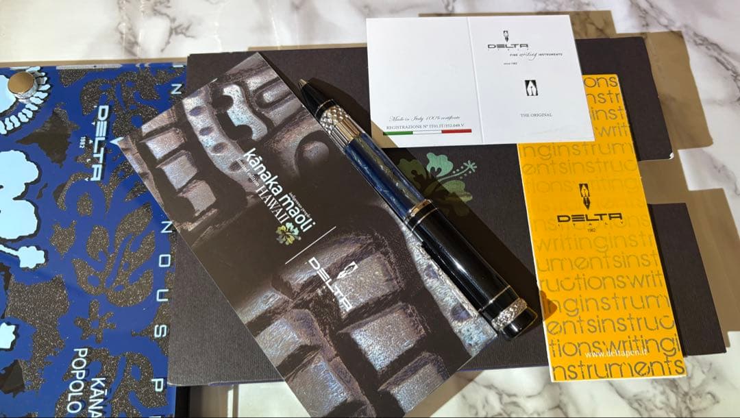デルタ ボールペン KANAKA MAOLI カナカ マオリ ハワイ査定済み