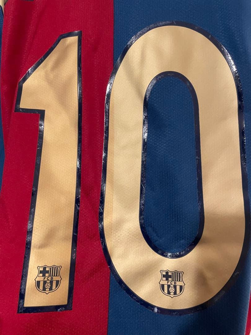 【新品(難あり)】バルセロナ 06/07 #10 ロナウジーニョ ユニフォーム