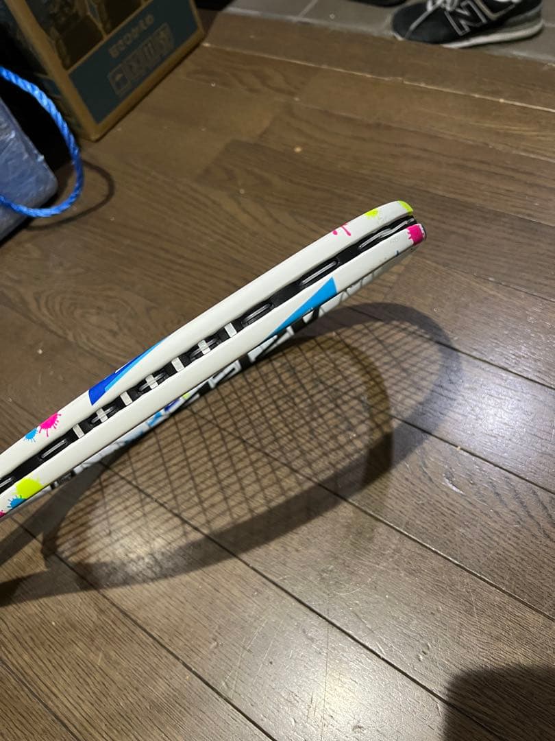 軟式テニス　ジュニア用と大人用