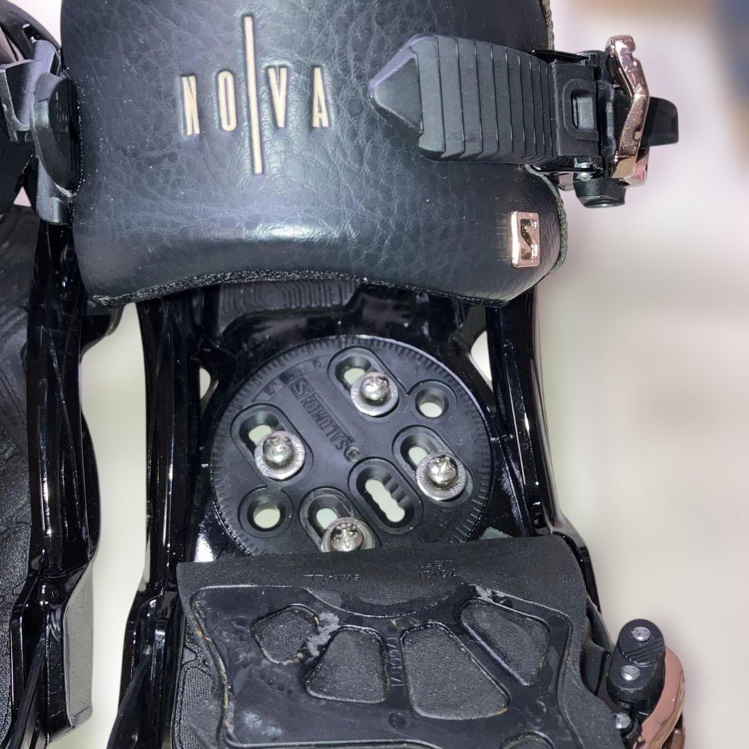 サロモン　NOVA スノーボード ビンディング ブラック