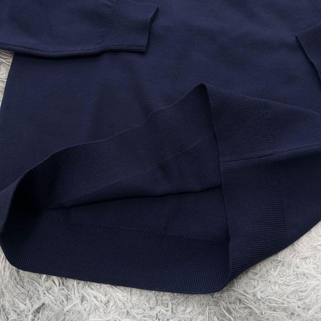 新品　ニューバランスゴルフ　ニット　セーター　春用　ネイビー　ハイネック　6