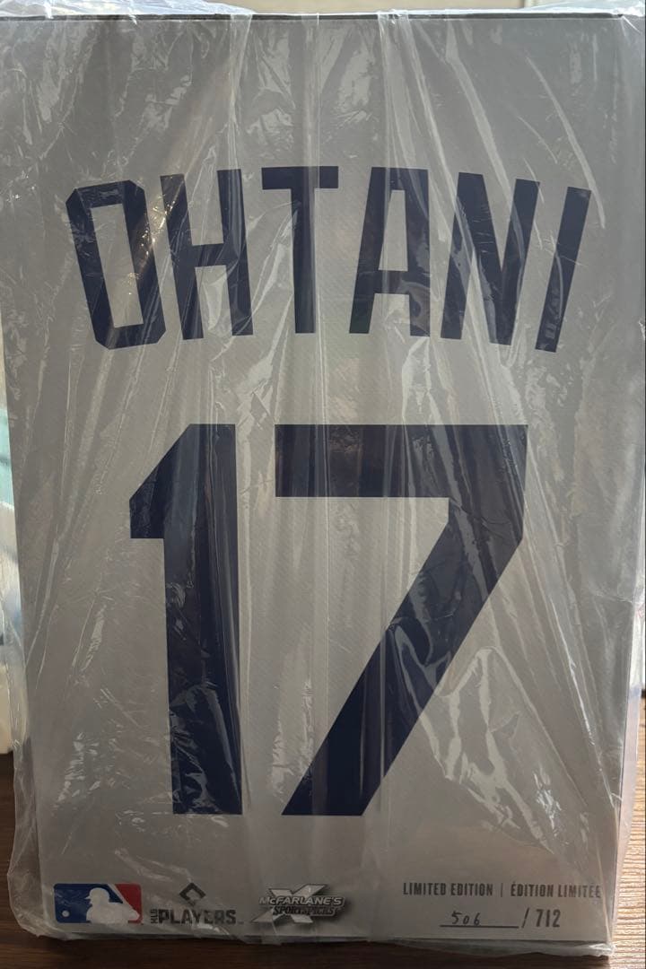 【新品未開封】MLB 1/6スケール・スタチュー大谷翔平（506/712体限定）