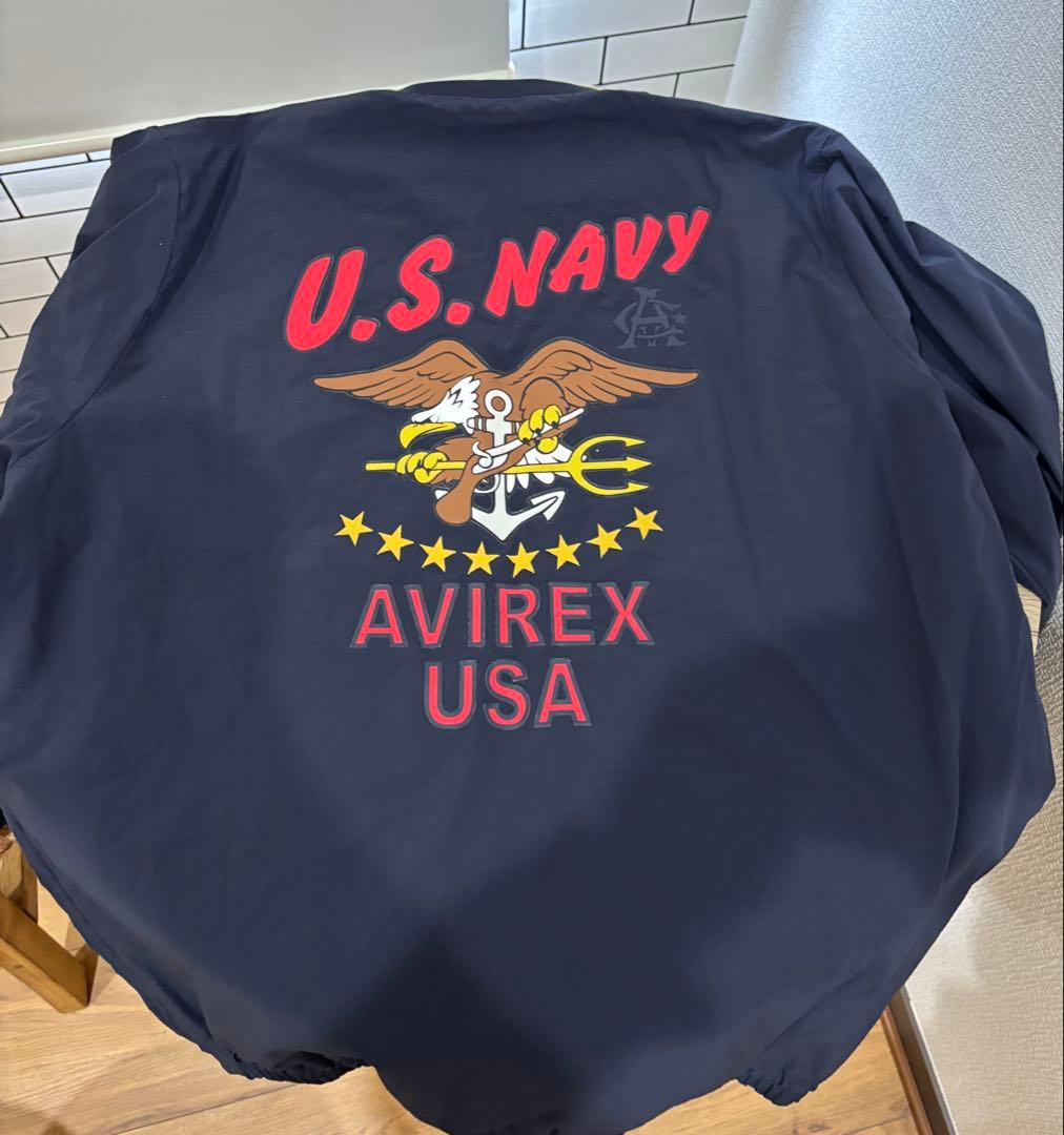 AVIREX GOLF ネイビー