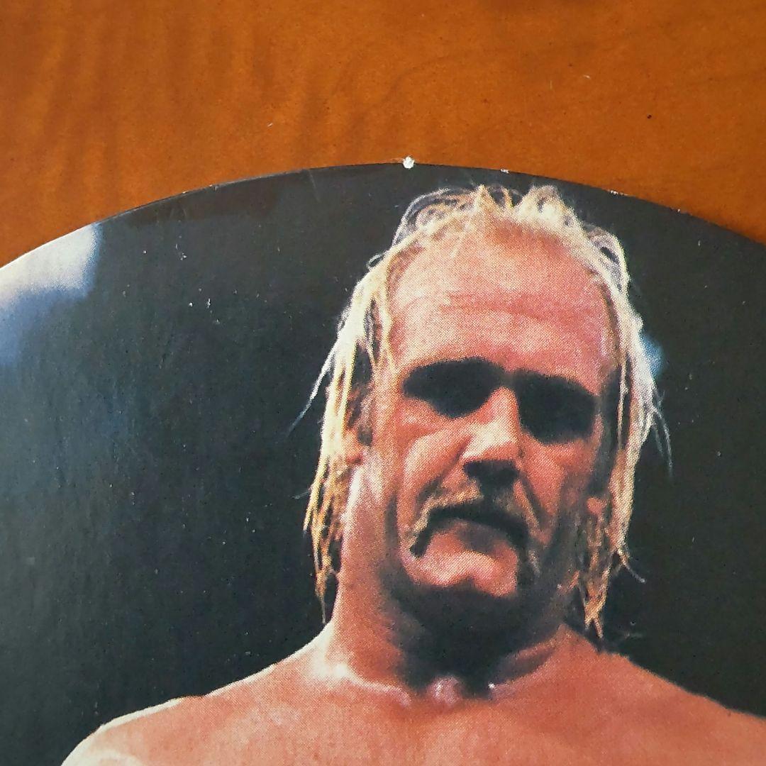 【ハルクホーガン】プロレスめんこ ホーガン・猪木・ハンセン・Tマスク・カブキ