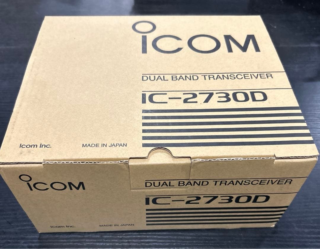 ICOM IC-2730D 144/430MHzデュアルバンド FM 50W