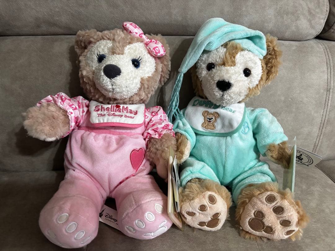 シェリーメイ＆ダッフィー ぬいぐるみセット 香港限定