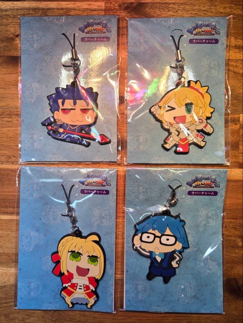 Fate/Grand Order FGフェス ラバーチャーム 全19種