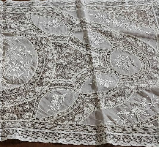 フランスアンティーク ノルマンディーレース