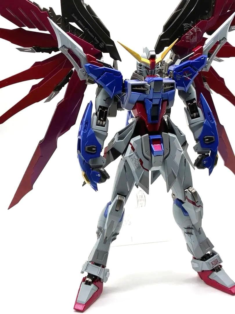 【まさ】L BUILD デスティニーガンダム & 光の翼セット