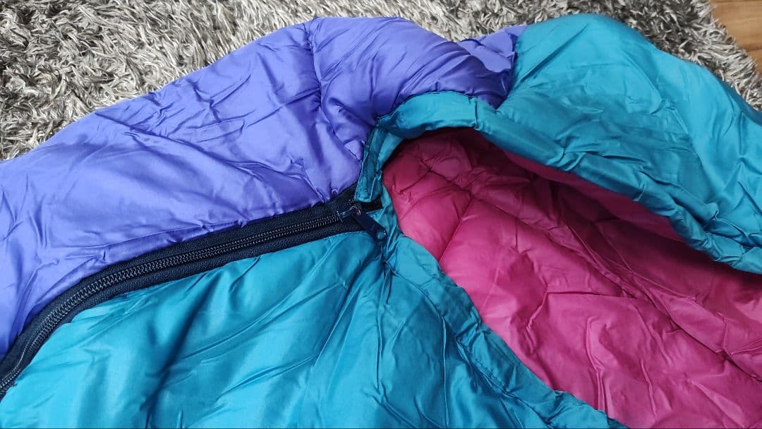 SANSO 寝袋 青・紫・ピンク