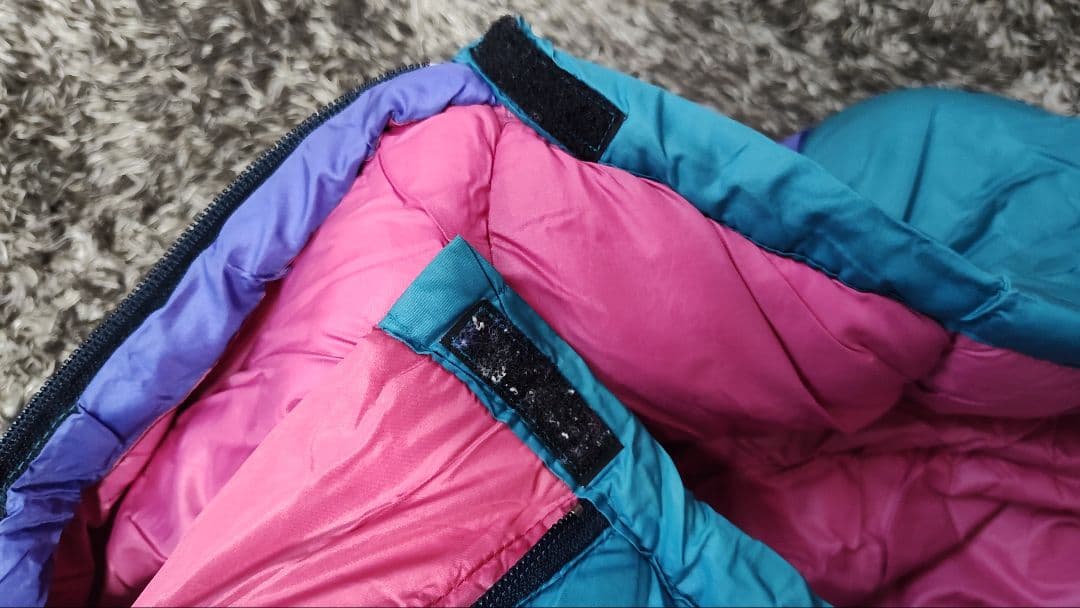 SANSO 寝袋 青・紫・ピンク